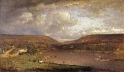 George Inness On the Delaware River oil painting artist
